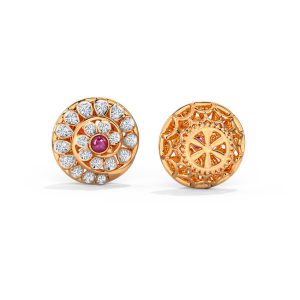 Rama Gemstone Stud Earrings